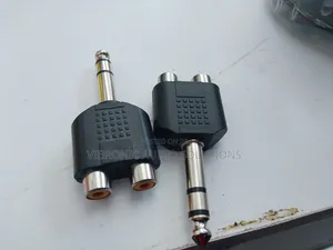 RCA Splitter 1 to 2 Female Audio Video Y Adapter