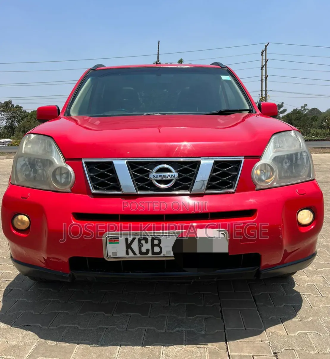 Nissan X-Trail 2008 Maroon