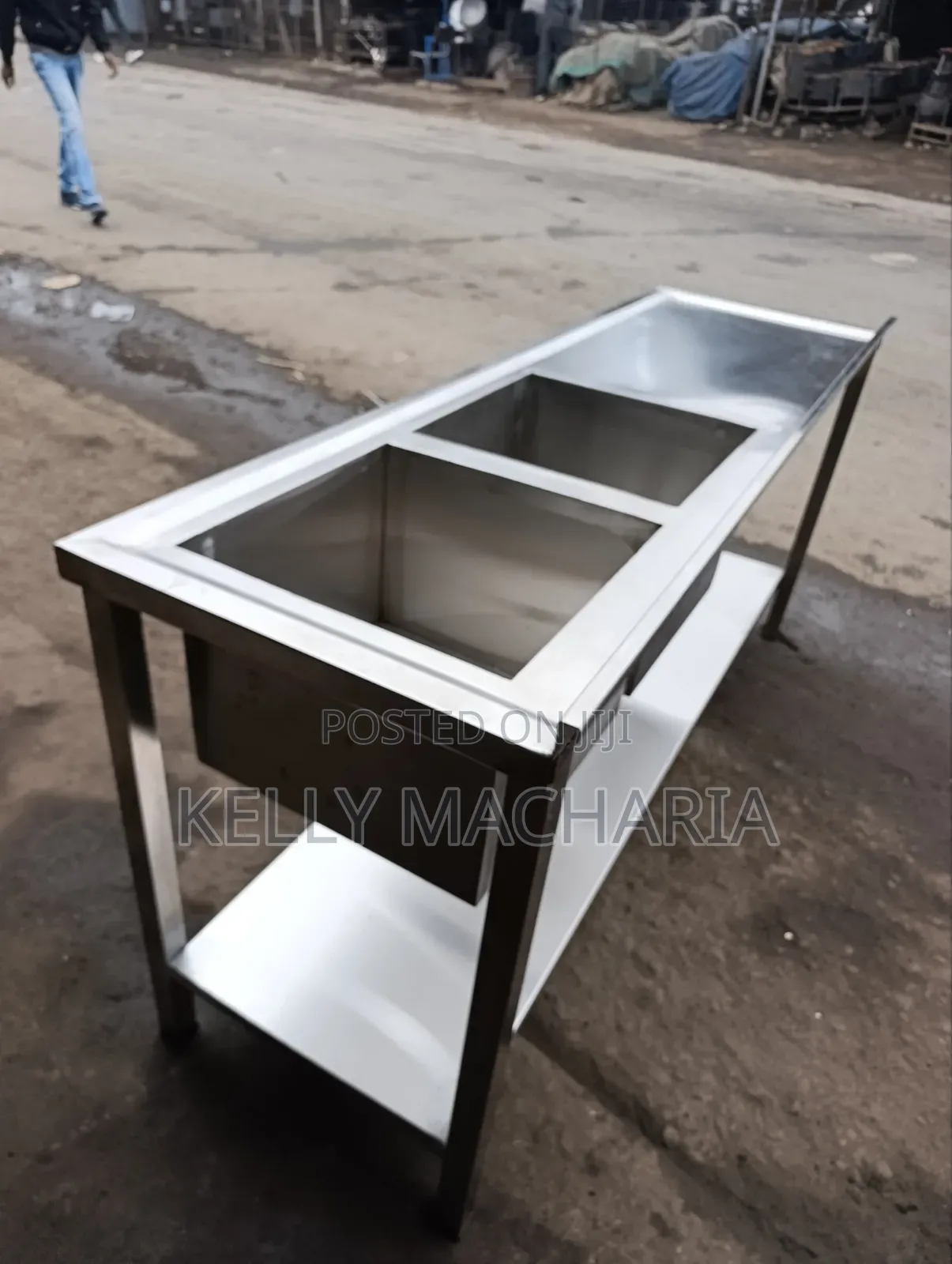 Heavy Duty Double Bowl Kitchen Sink