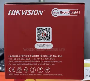 The Hikvision Smart Hybrid Light Fixed Dome Network Camera Box