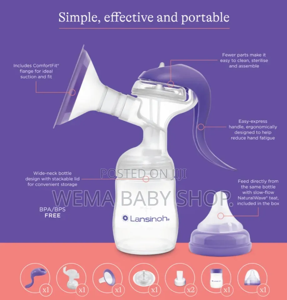 Lansinoh Manual Breast Pump