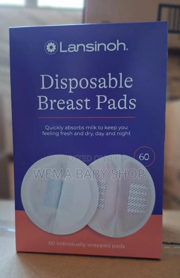 60Pcs Lansinoh Ultra Thin Disposable Breast Pads - main view