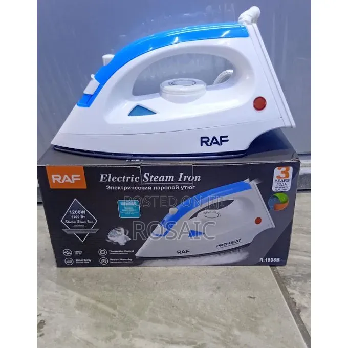 *Raf Steam Iron 1400w