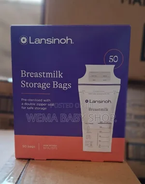50pcs Lansinoh Breastmilk Storage Bags