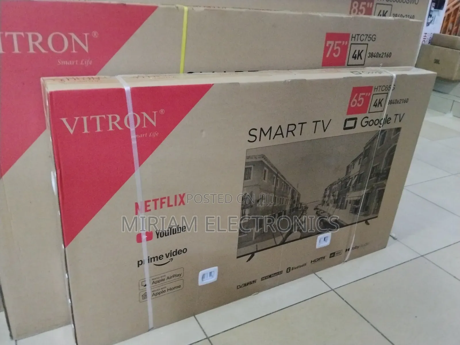 Vitron 65" Webos Smart HDR Frameless TV