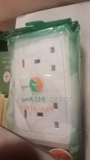 13A Double Switch Socket With Neon With Neon