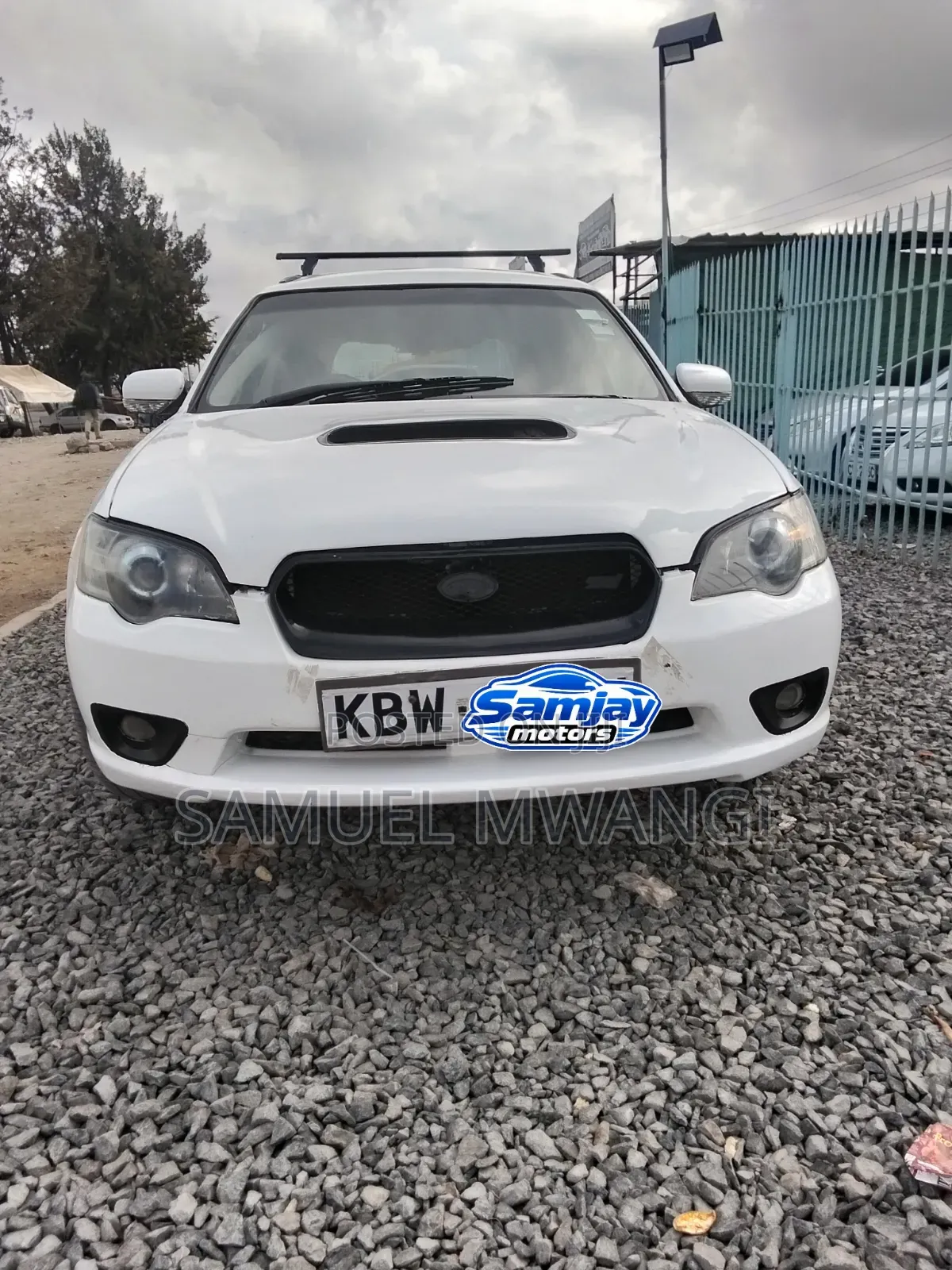 Subaru Legacy 2008 White