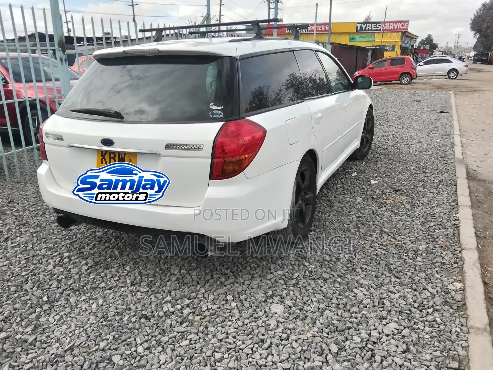 Subaru Legacy 2008 White