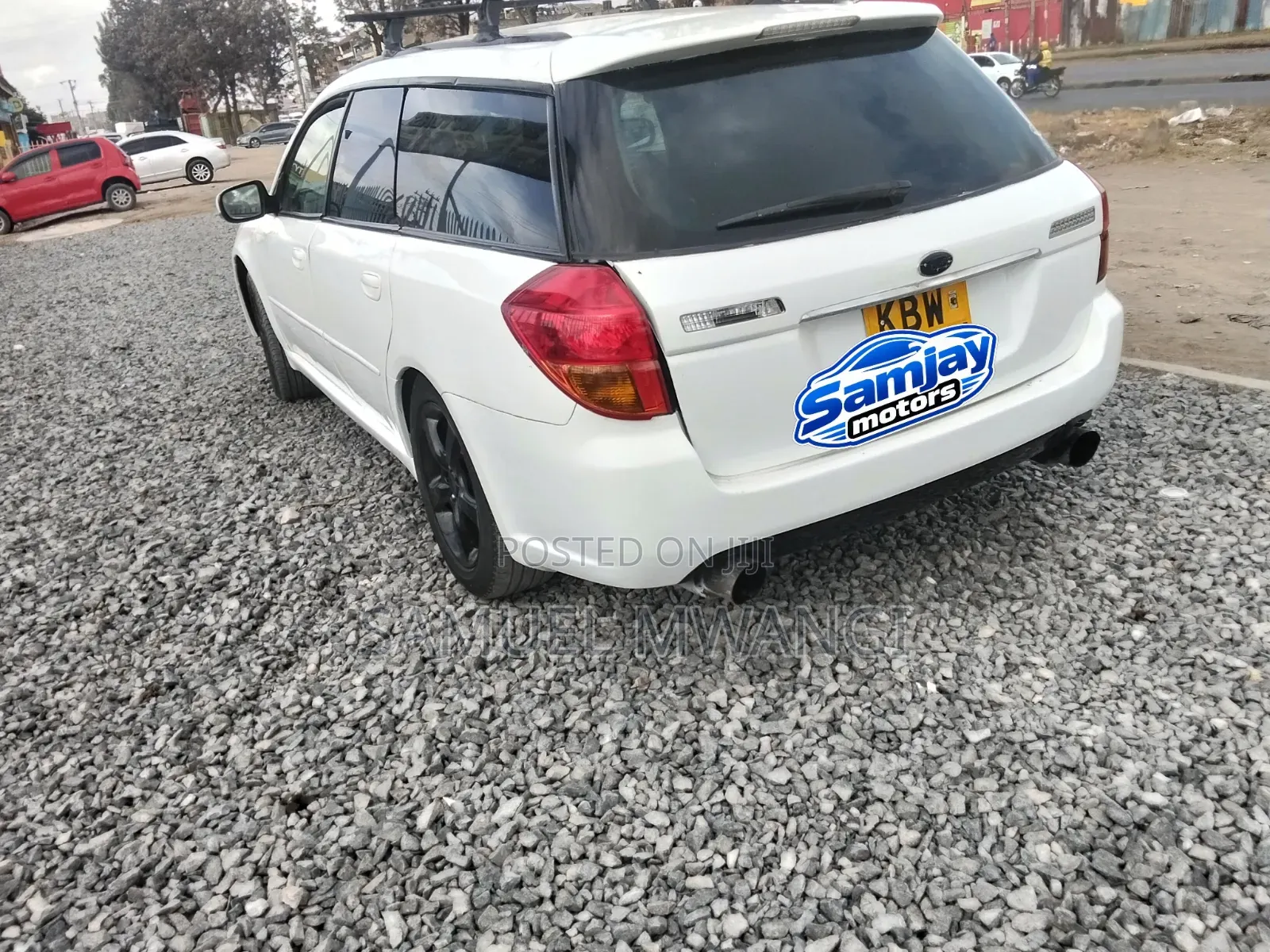 Subaru Legacy 2008 White