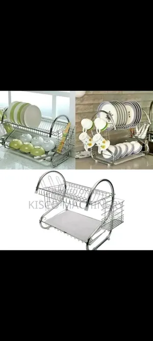 2 Layer Stainless Dish Rack