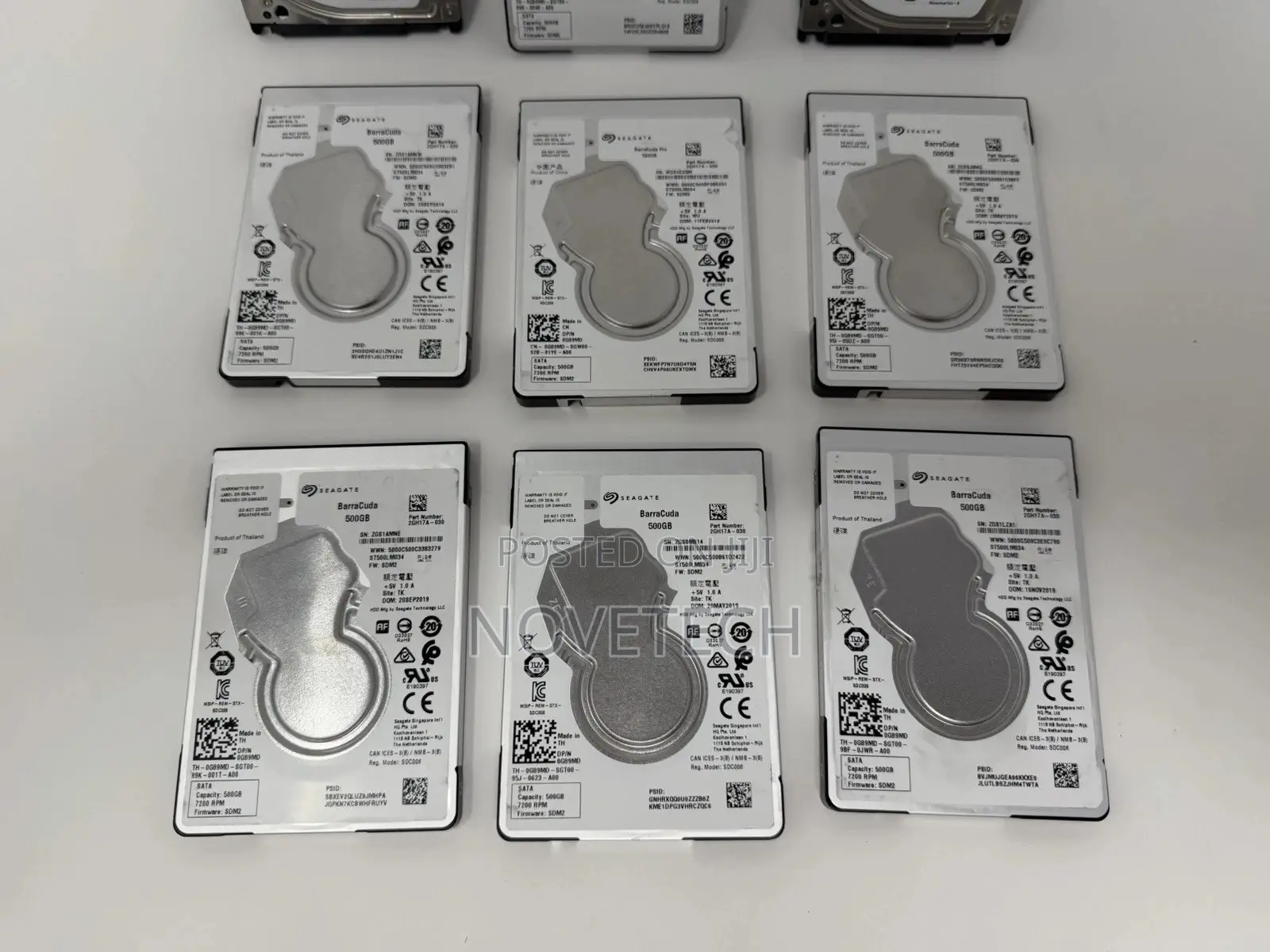 Seagate 500GB 2.5” SATA HDD Laptop Hard Drives