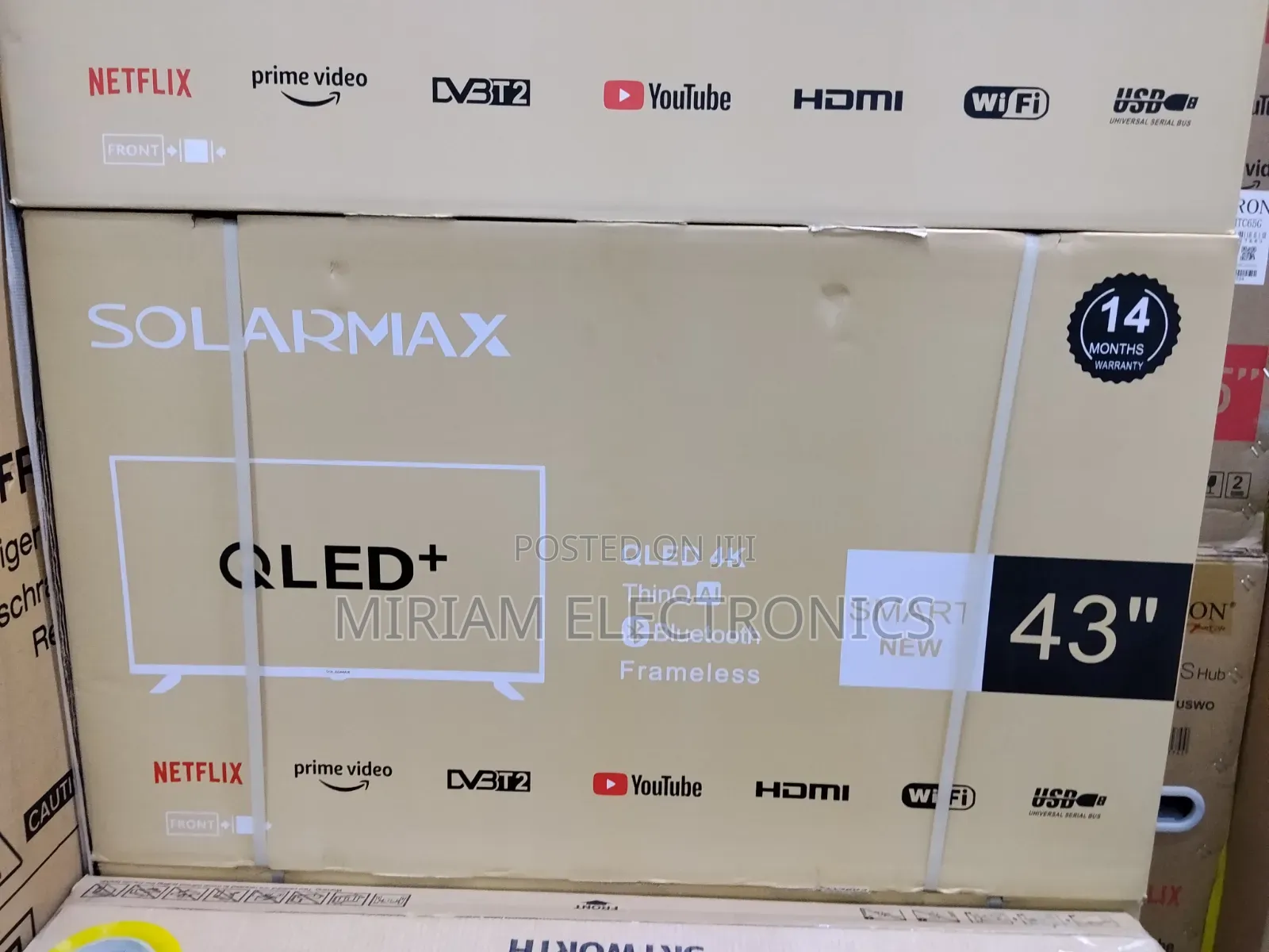 Solarmax 43" Smart Full Hd Android Qled TV