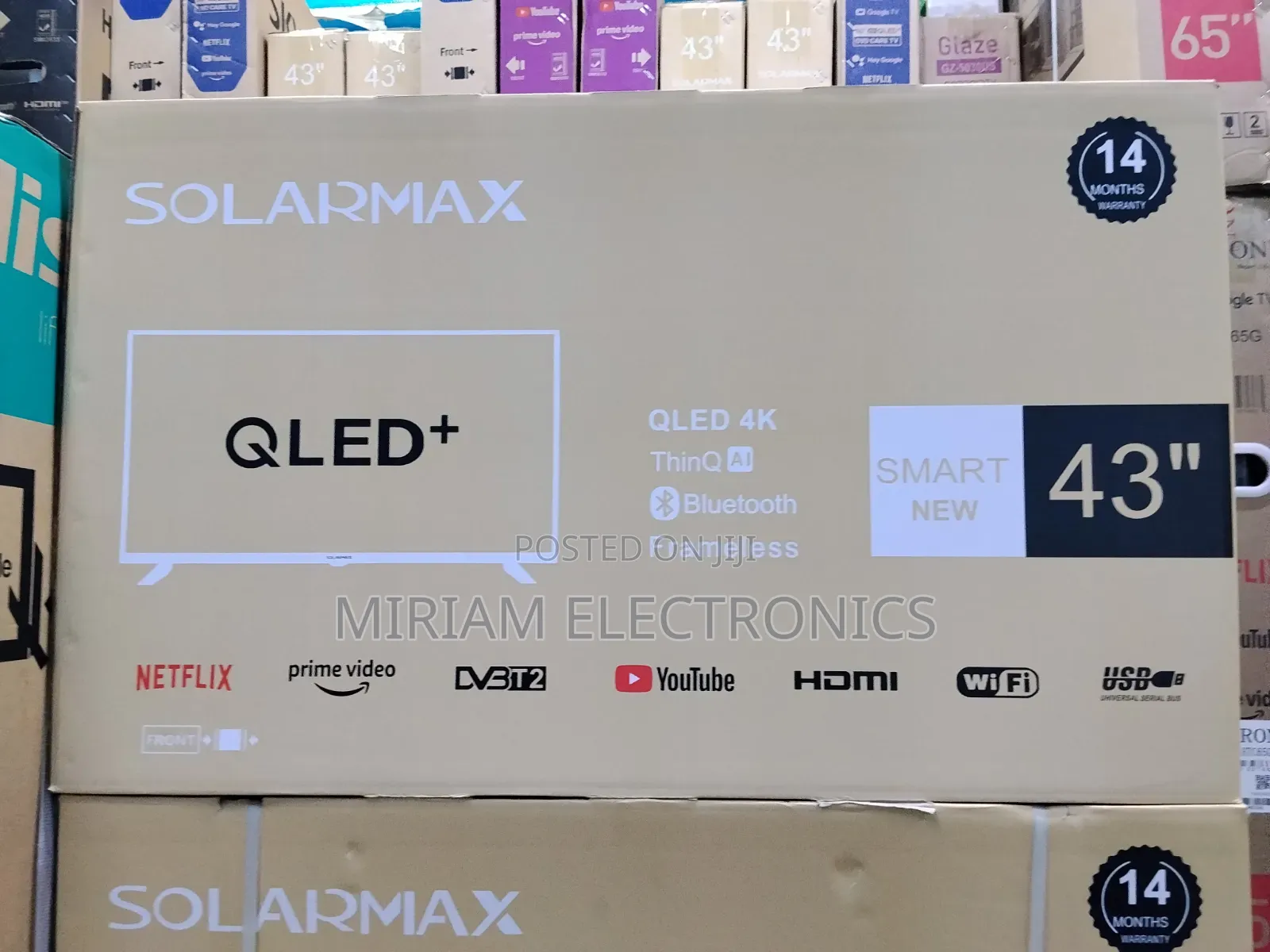Solarmax 43" Smart Full Hd Android Qled TV