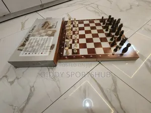 Wooden Chess 34cm Foldable