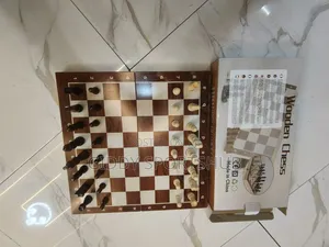 Wooden Chess 34cm Foldable