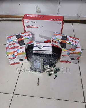 Hikvision 4CH CCTV Kit – Full Color Cameras With 2-Way Audio