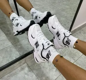 New Balance 530 White Black 36____39