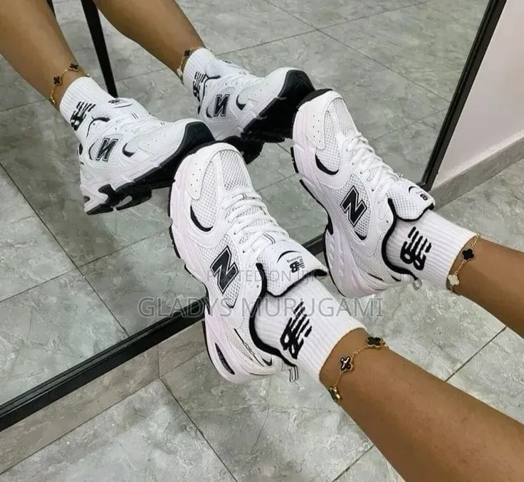 New Balance 530 White Black 36____39