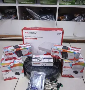 Hikvision 4CH Security Camera Kit | 2-Way Audio Full Color