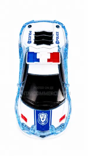 Mini Police Racing Car Toy