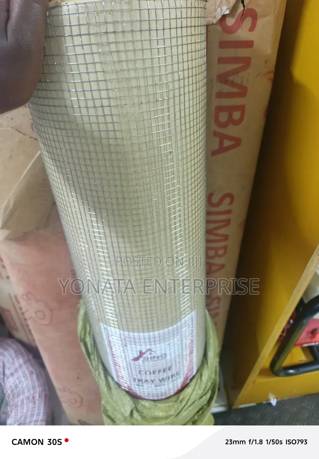 Heavy Duty Galvanized Coffee Tray Roll