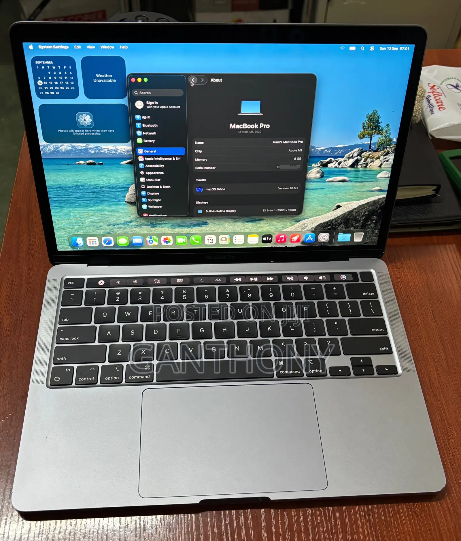 Laptop Apple MacBook Pro 2020 8GB Apple M1 Pro SSD 512GB
