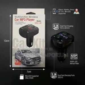 Multifunctional Wireless Car MP3 Player X8