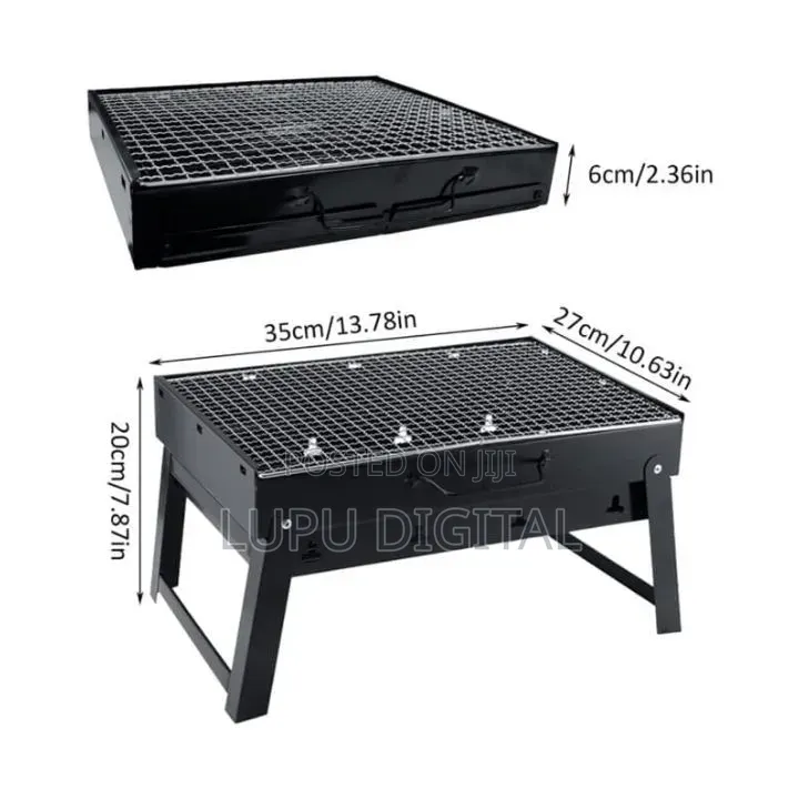 Foldable Portable Barbecue Charcoal Grill
