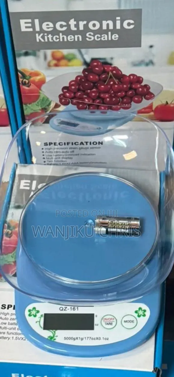 Electronic Kitchen Scale With Bowl