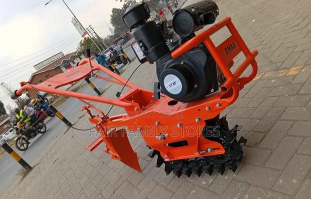 Chain Driven Diesel Tiller - main view