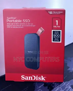SanDisk Portable SSD E30 1TB USB 3.2 Gen2 Sequential Read Upto 800mb/S