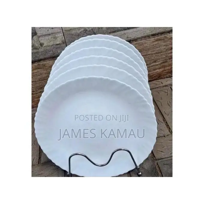 Luminarc Full Plate Set 6 PCS White Classic Plates