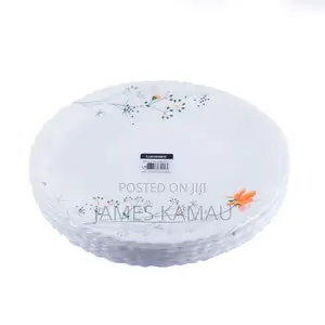 Ceramics Lumiinarc 6 PCS Corner Luminac Plates