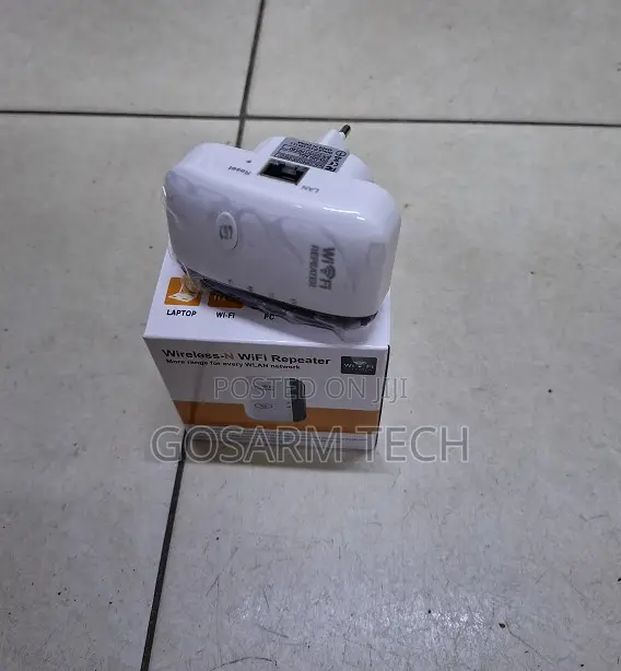 Wireless N Wifi Range Repeater Device for Stronger Connection