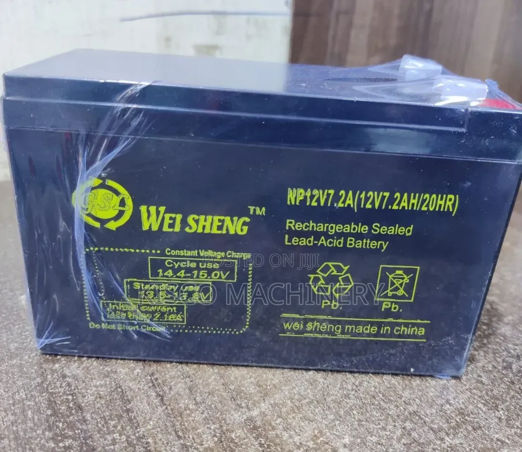 Wel Sheng Battery 12V 7A
