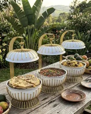 Luxury-Tier 8l Buffet Serving Dishes