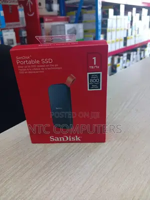 SanDisk Portable SSD E30 1TB USB 3.2 Gen2 Read Up to 800mb/S