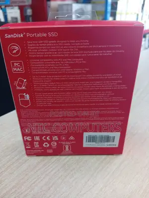 SanDisk Portable SSD E30 1TB USB 3.2 Gen2 Read Up to 800mb/S