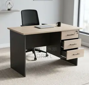120CM Office Study Desk : Study Table With Drawers