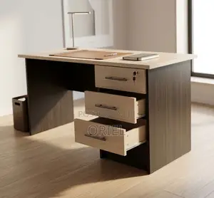 120CM Office Study Desk : Study Table With Drawers