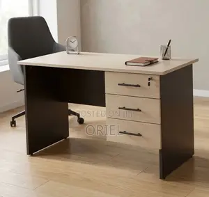120CM Office Study Desk : Study Table With Drawers