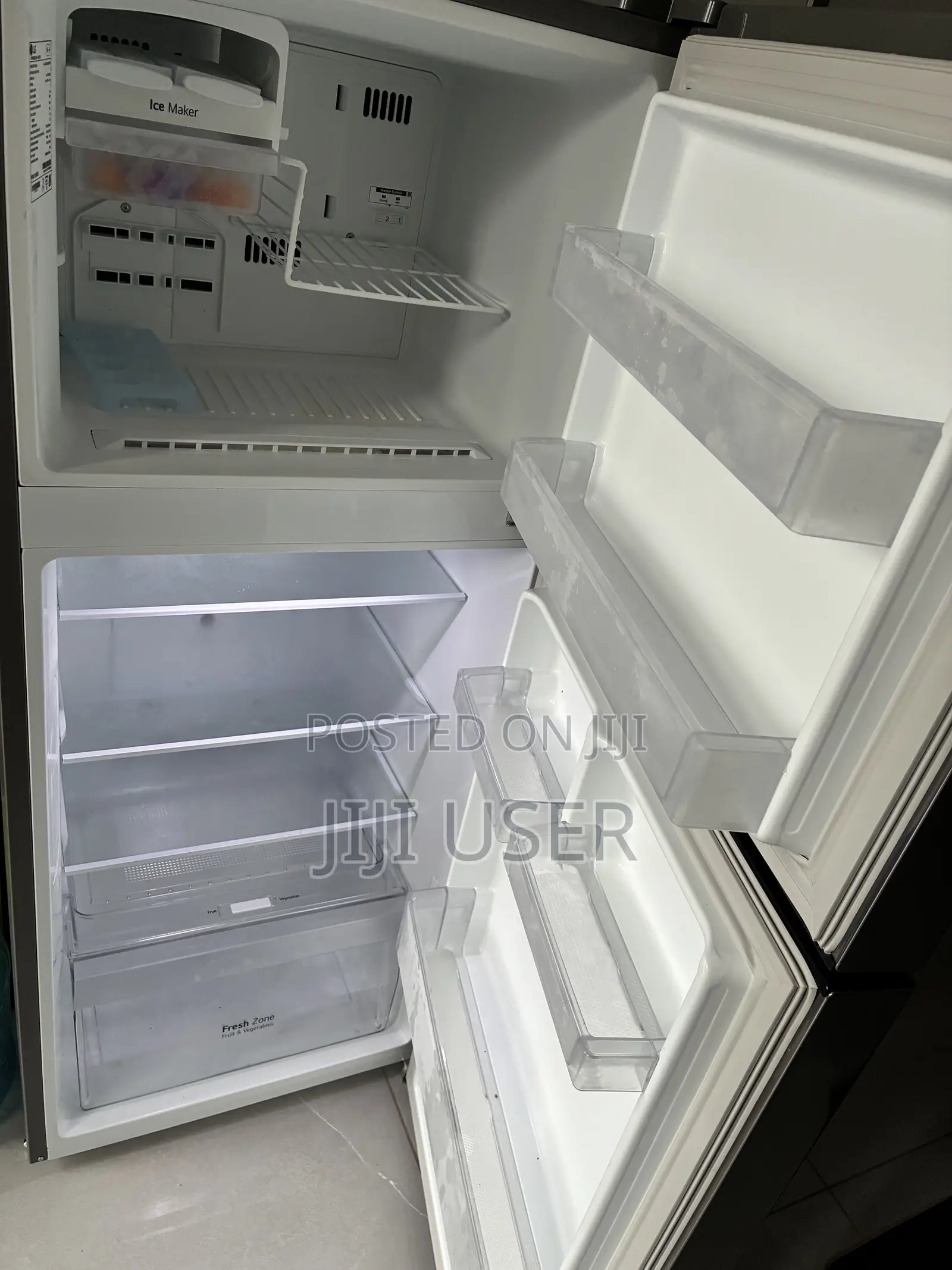 187L Top Freezer LG Fridge With Smart Inverter Compressor.