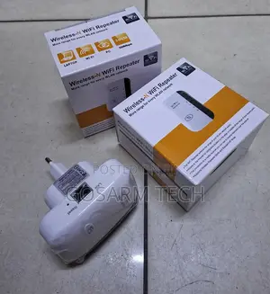Premium Wireless-N WiFi Repeater Extender Easy Setup Wireless Network