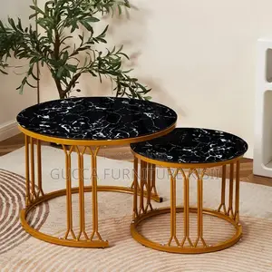Marble 2-Piece Nesting Coffee Table
