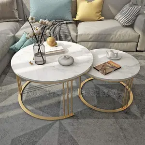 Marble 2-Piece Nesting Coffee Table