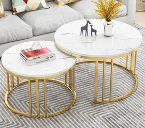 Marble 2-Piece Nesting Coffee Table