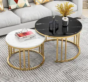 Marble 2-Piece Nesting Coffee Table