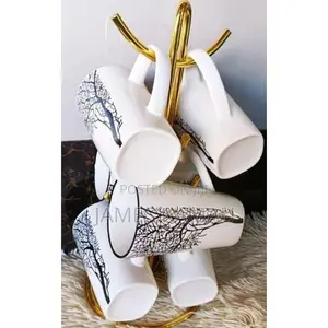 6pcs Ceramic Big Coffee Mugs
