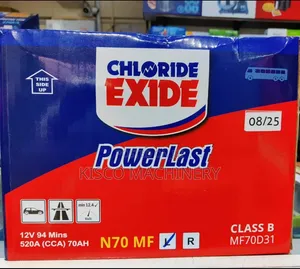 Chloride Battery N70 POWERLAST