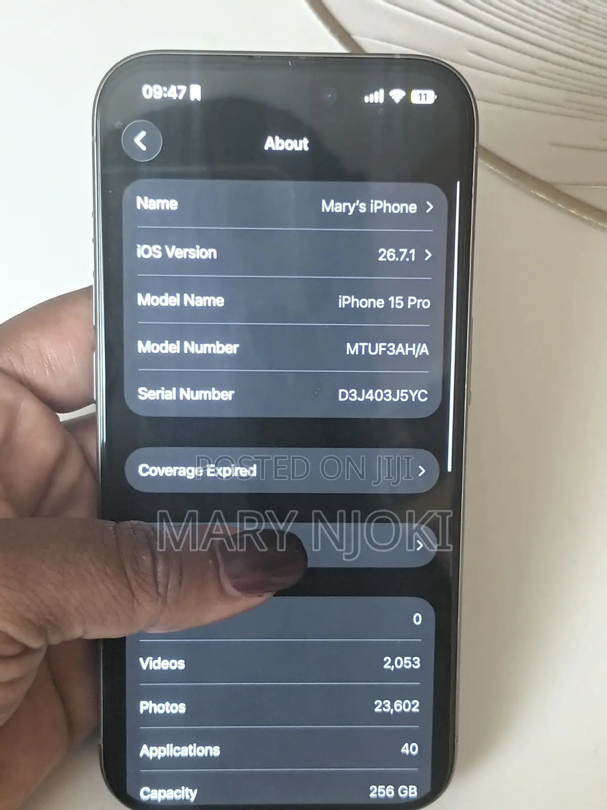Apple iPhone 15 Pro 256 GB Gray